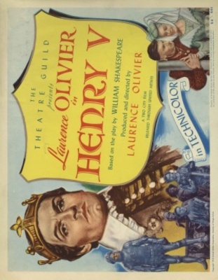 Henry V movie poster (1944) canvas poster