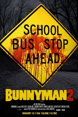 Bunnyman 2 movie poster (2012) wood print