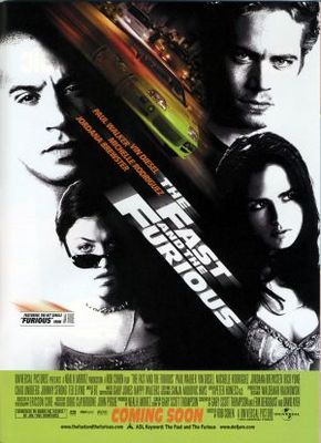 The Fast and the Furious movie poster (2001) tote bag #MOV_1d329dca