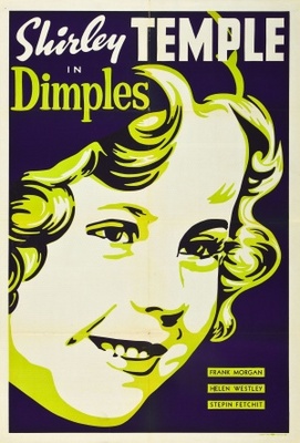 Dimples movie poster (1936) wooden framed poster