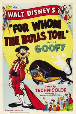 For Whom the Bulls Toil movie poster (1953) Poster MOV_1d4ce2e6