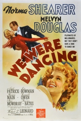 We Were Dancing movie poster (1942) poster with hanger
