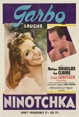 Ninotchka movie poster (1939) metal framed poster