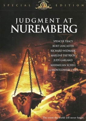 Judgment at Nuremberg movie poster (1961) canvas poster