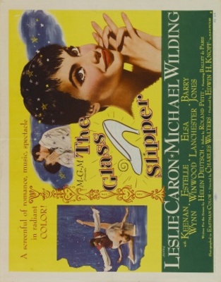 The Glass Slipper movie poster (1955) wooden framed poster