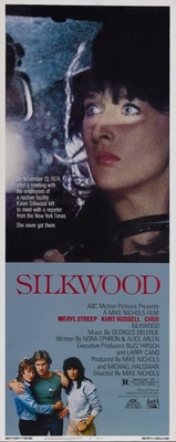Silkwood movie poster (1983) wooden framed poster