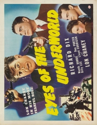 Eyes of the Underworld movie poster (1942) metal framed poster