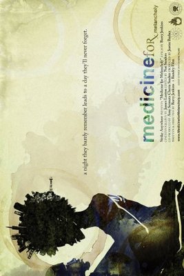 Medicine for Melancholy movie poster (2008) wood print