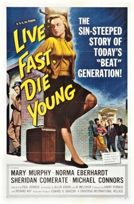 Live Fast, Die Young movie poster (1958) sweatshirt