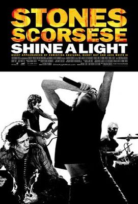 Shine a Light movie poster (2008) canvas poster