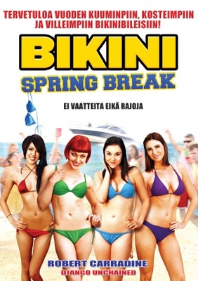 Bikini Spring Break movie poster (2012) canvas poster