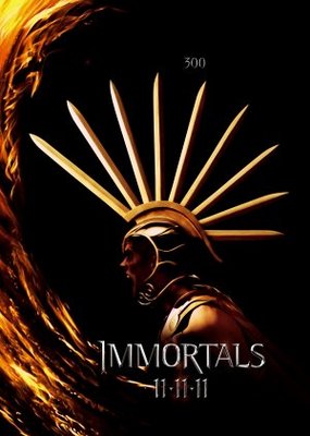 Immortals movie poster (2011) wood print