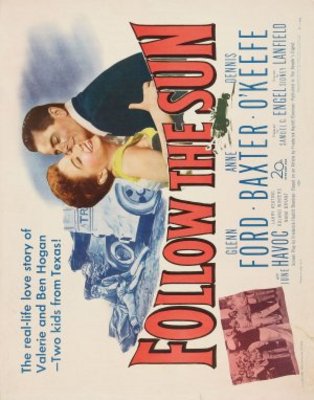 Follow the Sun movie poster (1951) canvas poster