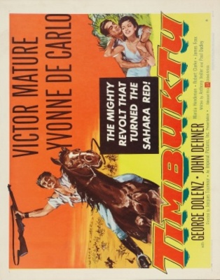 Timbuktu movie poster (1959) Stickers MOV_1e3ce095