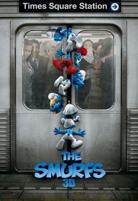 The Smurfs movie poster (2011) mug