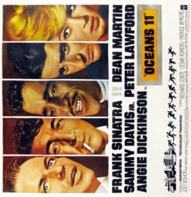 Ocean's Eleven movie poster (1960) Stickers MOV_1e4db28d