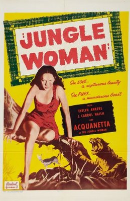Jungle Woman movie poster (1944) t-shirt