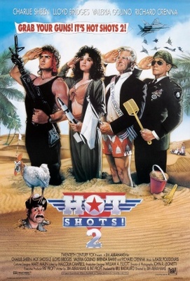 Hot Shots! Part Deux movie poster (1993) metal framed poster