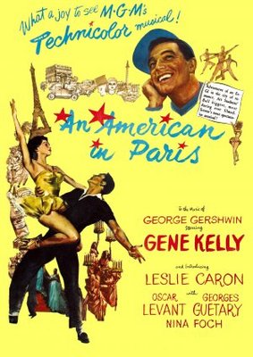 An American in Paris movie poster (1951) Poster MOV_1e7c57be