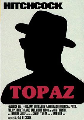 Topaz movie poster (1969) wooden framed poster