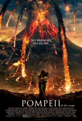 Pompeii movie poster (2014) wooden framed poster