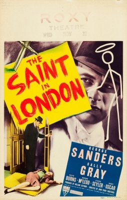 The Saint in London movie poster (1939) tote bag