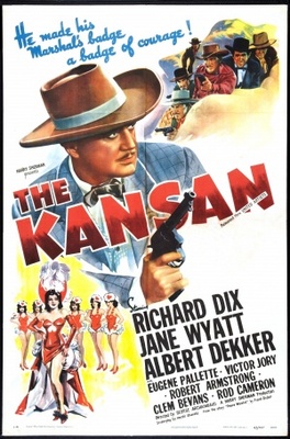 The Kansan movie poster (1943) tote bag