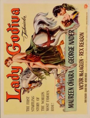 Lady Godiva of Coventry movie poster (1955) Stickers MOV_1e98c208