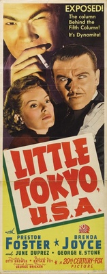 Little Tokyo, U.S.A. movie poster (1942) wood print