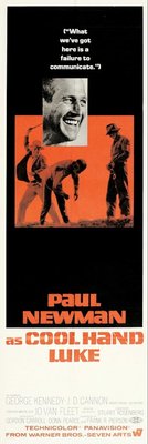 Cool Hand Luke movie poster (1967) canvas poster