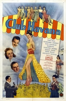 Club Havana movie poster (1945) hoodie