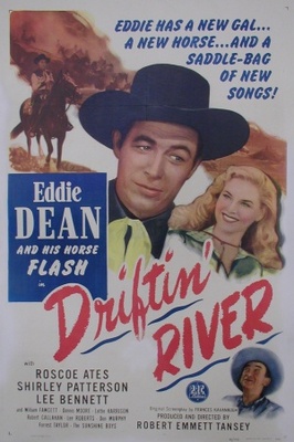 Driftin' River movie poster (1946) wooden framed poster
