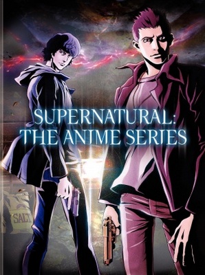 Supernatural: The Animation movie poster (2011) wood print
