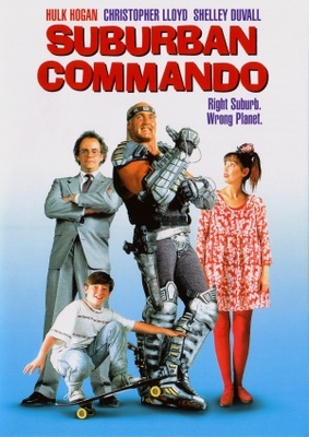 Suburban Commando movie poster (1991) poster with hanger