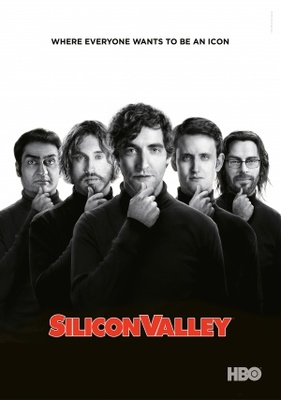 Silicon Valley movie poster (2014) metal framed poster