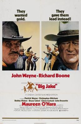 Big Jake movie poster (1971) wooden framed poster