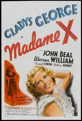 Madame X movie poster (1937) poster