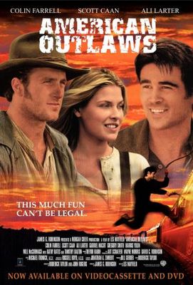 American Outlaws movie poster (2001) canvas poster