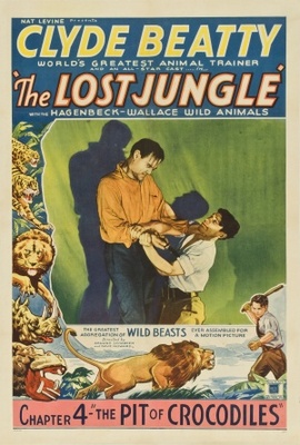 The Lost Jungle movie poster (1934) canvas poster