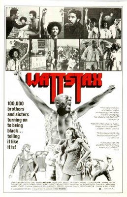 Wattstax movie poster (1973) wood print