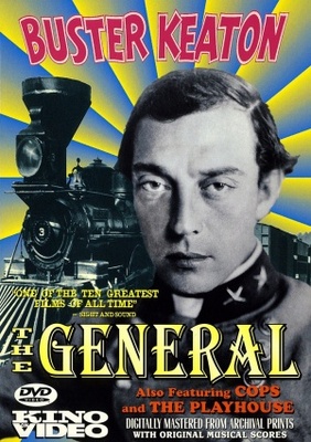 The General movie poster (1926) metal framed poster