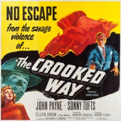 The Crooked Way movie poster (1949) t-shirt