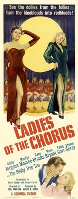 Ladies of the Chorus movie poster (1948) wooden framed poster