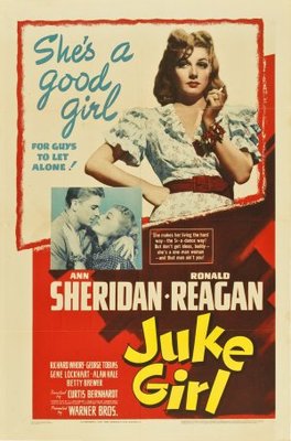 Juke Girl movie poster (1942) wooden framed poster