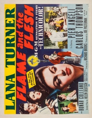 Flame and the Flesh movie poster (1954) Poster MOV_1f45c08d
