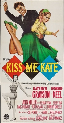 Kiss Me Kate movie poster (1953) metal framed poster