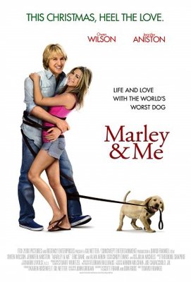 Marley & Me movie poster (2008) wood print