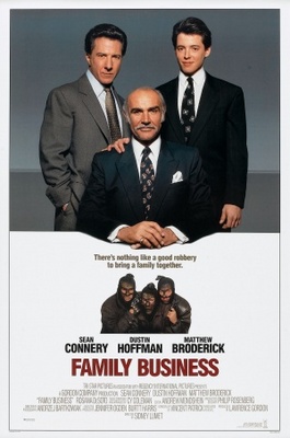 Family Business movie poster (1989) wood print