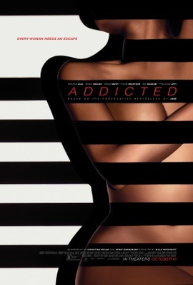Addicted movie poster (2014) poster with hanger