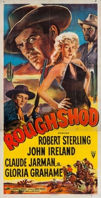 Roughshod movie poster (1949) poster with hanger